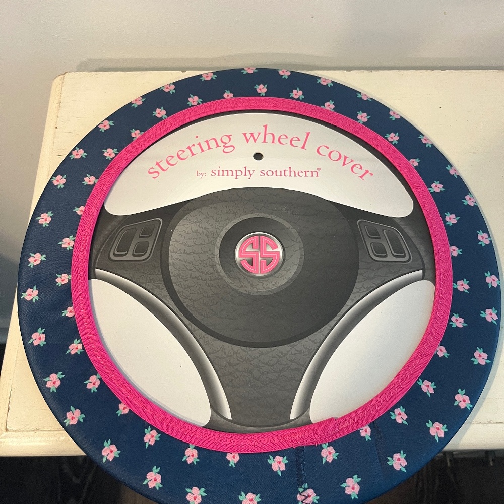 Simply Southern Car Steering Wheel Cover